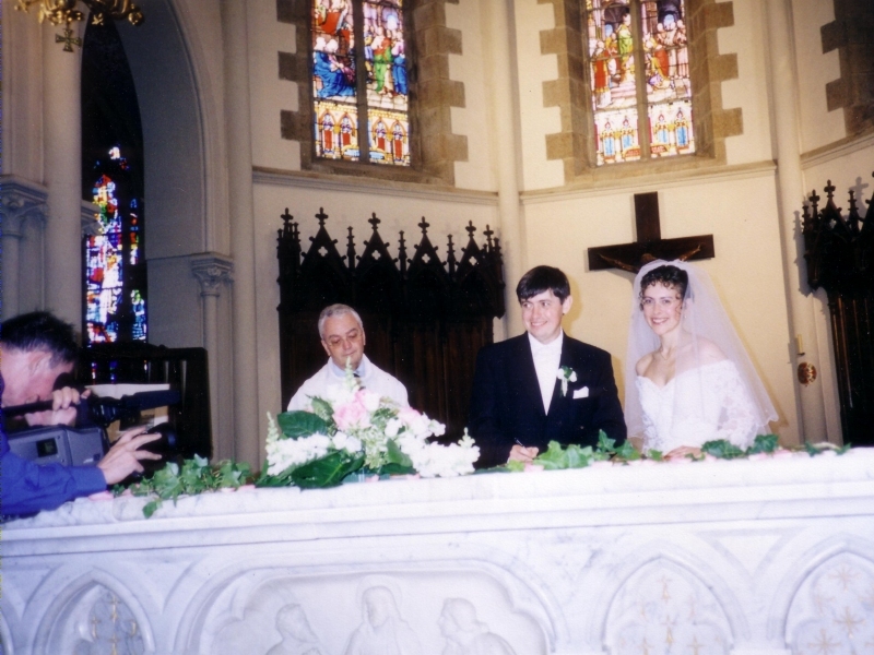 Signature du mari&eacute;