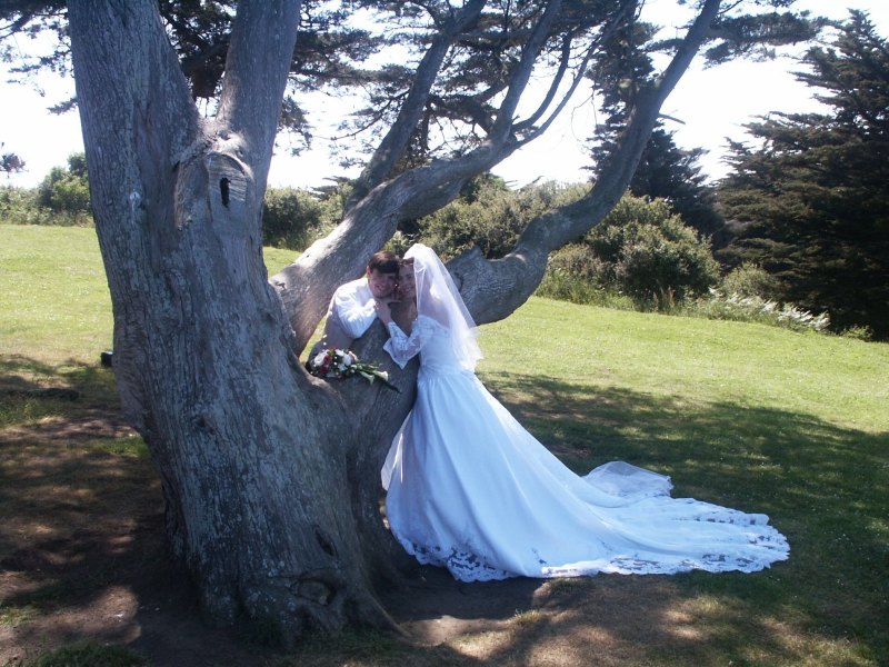 Karine et &Eacute;ric au bord de la mer &agrave; Saint-Quay-Portrieux