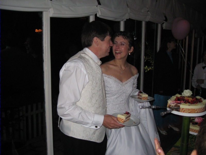 D&eacute;coupe du g&acirc;teau