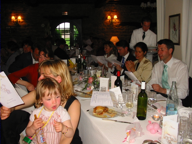 Table d'invit&eacute;s